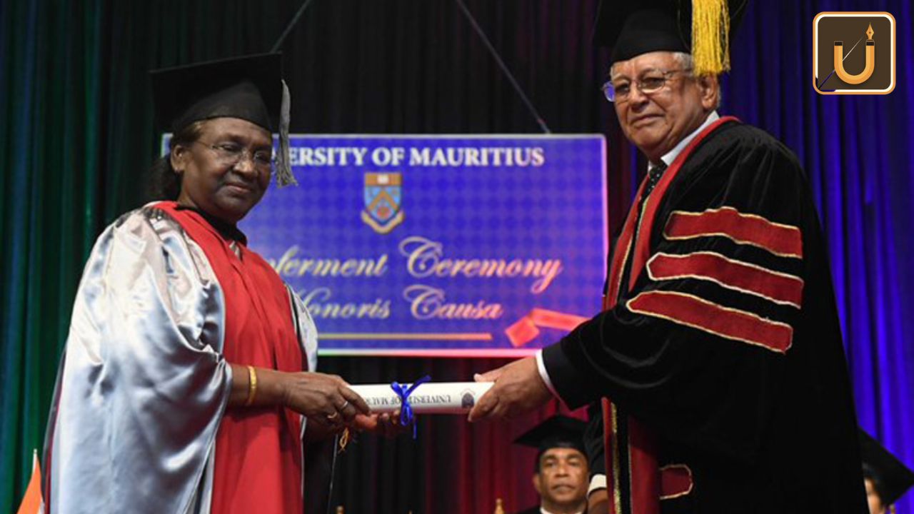 Usthadian Academy / Smt. Droupadi Murmu Conferred Honorary Doctorate By University Of Mauritius | 14 mar 2024 Usthadian Academy / Smt. Droupadi Murmu Conferred Honorary Doctorate By University Of Mauritius